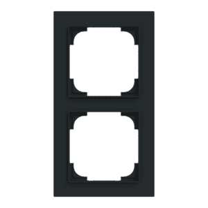 Abdeckrahmen 2-fach schwarz matt - Busch-art linear® 1722-45M Busch Jaeger 2CKA001754A4848