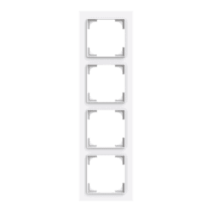 Abdeckrahmen 4-fach studioweiß - Busch-art linear® 1724-44G Busch Jaeger 2CKA001754A4861