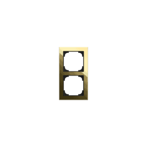 Abdeckrahmen 2-fach Glas schwarz/gold - Busch-art linear® 1722-4013 Busch Jaeger 2CKA001754A4883