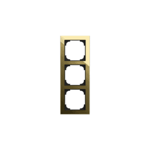 Abdeckrahmen 3-fach Glas schwarz/gold - Busch-art linear® 1723-4013 Busch Jaeger 2CKA001754A4884