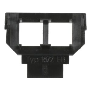 Sockel 2 x 6- und 8-polige Modular-Jack, Kat. 5, ungeschirmt 1872 EB Busch Jaeger 2CKA001764A0281