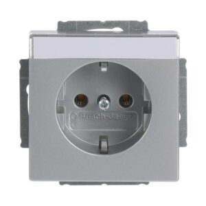 SCHUKO® Steckdosen-Einsatz mit Beschriftungsfeld 20 EUN-83 Busch Jaeger 2CKA002011A3810