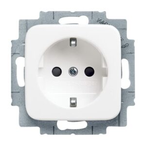 SCHUKO® Steckdosen-Einsatz mit erh. Berührungsschutz  Reflex SI/SI Linear 20 EUCKS-214 Busch Jaeger 2CKA002013A4656