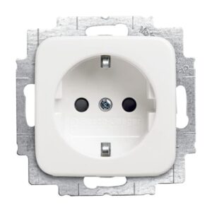 SCHUKO® Steckdosen-Einsatz mit erh. Berührungsschutz  Reflex SI/SI Linear 20 EURKS-214 Busch Jaeger 2CKA002013A5319