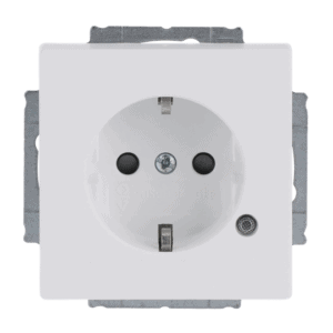 SCHUKO® Steckdosen-Einsatz mit LED Kontrolllicht 20 EUCBL-884 Busch Jaeger 2CKA002013A5336