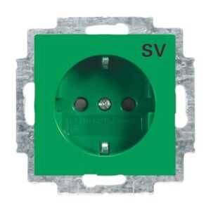 SCHUKO® Steckdosen-Einsatz mit Aufdruck  Busch-balance® SI 20 EUCB-13-914-10 Busch Jaeger 2CKA002013A5388