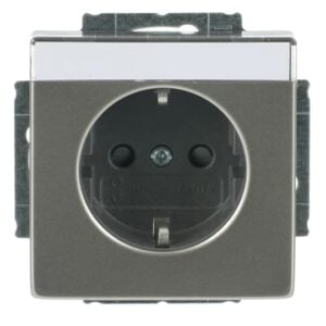 SCHUKO® Steckdosen-Einsatz mit Beschriftungsfeld 20 EUCNB-866 Busch Jaeger 2CKA002013A5432