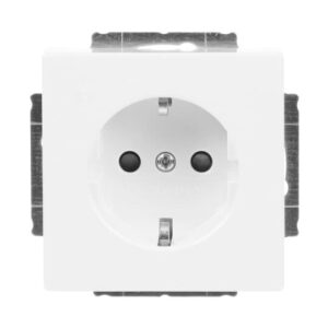 SCHUKO® Steckdosen-Einsatz ohne Spreize mit erh. Berührungsschutz 20 EUCRB-84 Busch Jaeger 2CKA002013A5440
