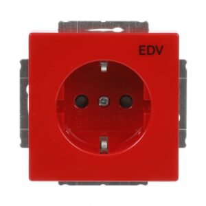 SCHUKO® Steckdosen-Einsatz mit erh. Berührungsschutz 20 EUCKS/DV-12-82-101 Busch Jaeger 2CKA002013A5463