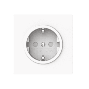 SCHUKO® Steckdose Safety+ studioweiß matt Busch-art linear® 20 EUCB-44M Busch Jaeger 2CKA002013A5490