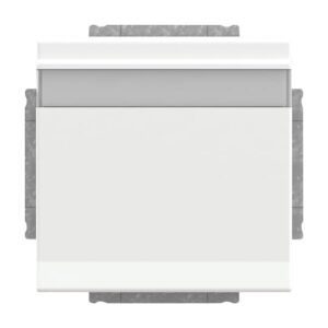 SCHUKO® Steckdosen-Einsatz mit Klappdeckel und Beschriftungsfeld 20 EUKNB-84 Busch Jaeger 2CKA002018A1540