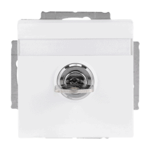 SCHUKO® Steckdosen-Einsatz mit Klappdeckel und Schloss 20 EUKNBSL-884 Busch Jaeger 2CKA002018A1565