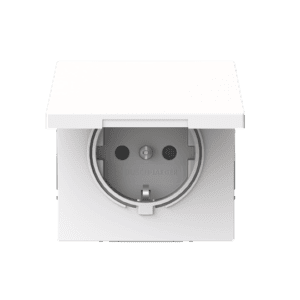 SCHUKO® Stekdose Safety+ mit Klappdeckel ohne Spreize 20 EUKBR-44G Busch Jaeger 2CKA002018A1579