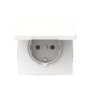 SCHUKO® Stekdose Safety+ mit Klappdeckel ohne Spreize 20 EUKBR-44M Busch Jaeger 2CKA002018A1580
