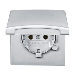 SCHUKO® Steckdosen-Einsatz mit Klappdeckel 20 EUGK-33-101 Busch Jaeger 2CKA002064A0288