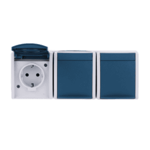SCHUKO® Steckdose 3-fach 2300/3 EW-53 Busch Jaeger 2CKA002084A0698