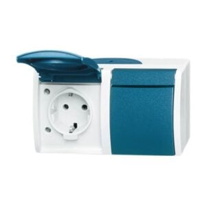 SCHUKO® Steckdose 2-fach 20/2 EW-53 Busch Jaeger 2CKA002084A0699