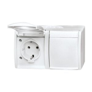 SCHUKO® Steckdose 2-fach 20/2 EW-54 Busch Jaeger 2CKA002084A0711