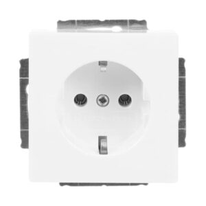 Großverpackung 100er SCHUKO® Steckdosen-Einsätze  Plattform 63/ future® linear 20 EUC-84 BULK Busch Jaeger 2CKA002099A0307