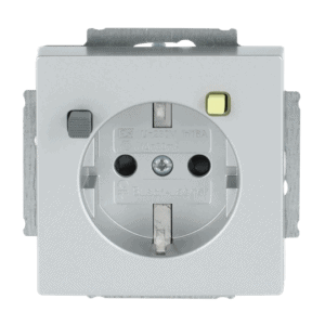 FI-SCHUKOMAT SCHUKO® Steckdosen-Einsatz mit Fehlerstrom-Schutzschalter 3120 EUCB-83 Busch Jaeger 2CKA003116A0668