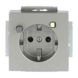 FI-SCHUKOMAT SCHUKO® Steckdosen-Einsatz mit Fehlerstrom-Schutzschalter 3120 EUCB-866 Busch Jaeger 2CKA003116A0669