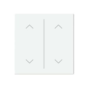 Abdeckung als Wippe 1-fach, mit Symbol "Auf/Ab", Format 63 - solo/future LFAW/A.1.63.11-84 Busch Jaeger 2CKA006199A0210