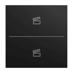 Abdeckung als Taster 2-fach, mit Symbol "Szene", Busch-balance® SI LFST/A.2.55.11-915 Busch Jaeger 2CKA006199A0551