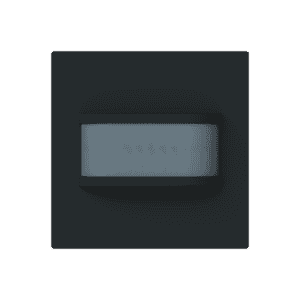 Busch-Wächter® 180 flex, Komfort Sensor mit Selectlinse, Wireless Bewegungssensor Funk schwarz matt - Busch-art linear® 62762-45M-WL Busch Jaeger 2CKA006200A0301