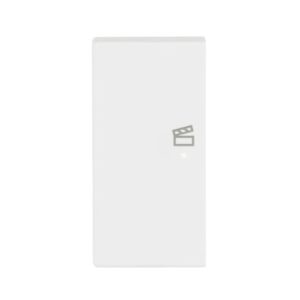 Wippe 2-fach links, mit Symbol "Szene 6233-21-884 Busch Jaeger 2CKA006220A0489