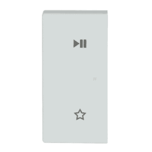 Wippe 2-fach links, mit Symbol "Play/Pause 6237-21-884 Busch Jaeger 2CKA006220A0749