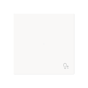 Wippe 1-fach, mit Symbol "Dimmer" studioweiß matt  Busch-art linear® 6234-10-44M Busch Jaeger 2CKA006220A0933