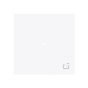 Wippe Symbol "Szene" 1-fach studioweiß - Busch-art linear® 6233-10-44G Busch Jaeger 2CKA006220A0940
