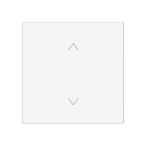 Wippe 1-fach, mit Symbol "Jalousie"  Busch-art linear® 6735-11-44M Busch Jaeger 2CKA006220A0994
