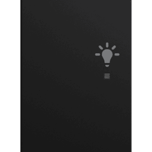 Wippe 2-fach links Symbol "Licht" 2-fach schwarz matt - Busch-balance® SI Busch-balance® SI 6231-21-915 Busch Jaeger 2CKA006220A1005