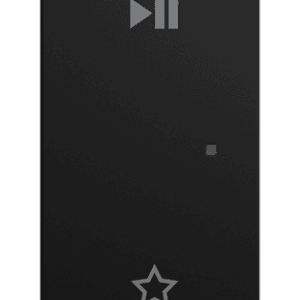 Wippe 2-fach links, mit Symbol "Play/Pause"  Busch-balance® SI 6237-21-915 Busch Jaeger 2CKA006220A1017