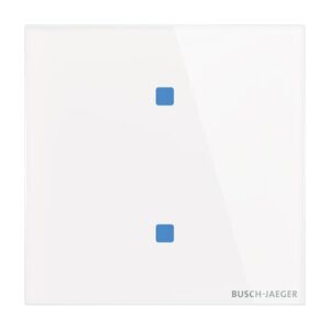 Touch-Bedienelement, 2-fach, Konfigurierbares Gerät TB/U2.4.11-CG Busch Jaeger 2CKA006300A1559