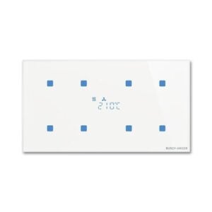 Touch-Bedienelement, 4-fach mit Raumtemperaturregler, Konfigurierbares Gerät TBR/U4.8.11-CG Busch Jaeger 2CKA006300A1566