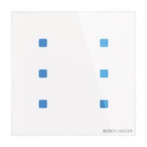 Touch-Bedienelement, 6-fach, Konfigurierbares Gerät TB/U6.5.11-CG Busch Jaeger 2CKA006300A1605