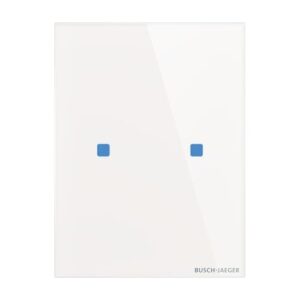 Touch-Bedienelement, 2-fach, Konfigurierbares Gerät TB/U2.7.11-CG Busch Jaeger 2CKA006300A1616