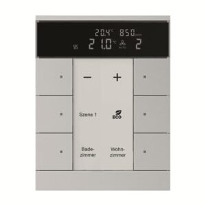 HVAC/CO2-Gerät, 6fach BE SBC/U6.0.11-83 Busch Jaeger 2CKA006330A0059