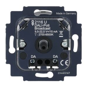 Busch-Drehdimmer UP, DALI, TW 2116 U Busch Jaeger 2CKA006599A3025