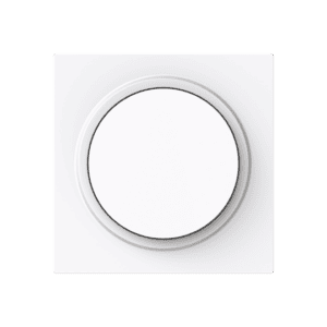 Zentralscheibe für Dimmer Drehknopf mit Glimmlampe studioweiß - Busch-art linear® 6540-44G-102 Busch Jaeger 2CKA006599A3052