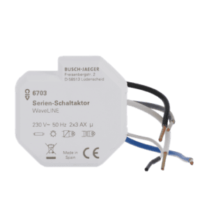 Schaltaktor WaveLINE 2-Kanal 6703 Busch Jaeger 2CKA006700A0028