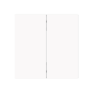 Wippe 2-fach für Bedienelement Smart Switch  Busch-art linear® 6736 FoH-44M Busch Jaeger 2CKA006730A0167