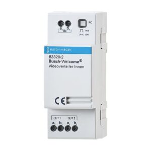 Videoverteiler Innen REG 83320/2 Busch Jaeger 2CKA008300A0041