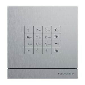 Außenstation mit Tastatur-Modul, edelstahl 83100/71-660 Busch Jaeger 2CKA008300A0415