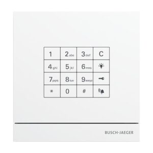 Außenstation mit Tastatur-Modul, weiß 83100/71-664 Busch Jaeger 2CKA008300A0416