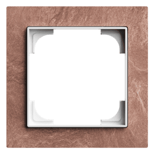 Abdeckrahmen 1-fach Schiefer Terra Rosso - Busch-art linear® 1721-4097 Busch Jaeger 2CLA897100A2958