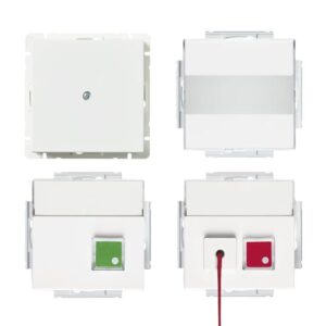 Rufset mit Akkupuffer studioweiß 1510 UJ-84 Busch Jaeger 2TKA00004631