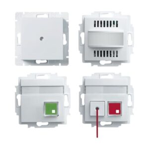 Rufset mit Akkupuffer nach DIN VDE 0834 alpinweiß - Busch-balance® SI 1510 UJ-914 Busch Jaeger 2TKA00004632